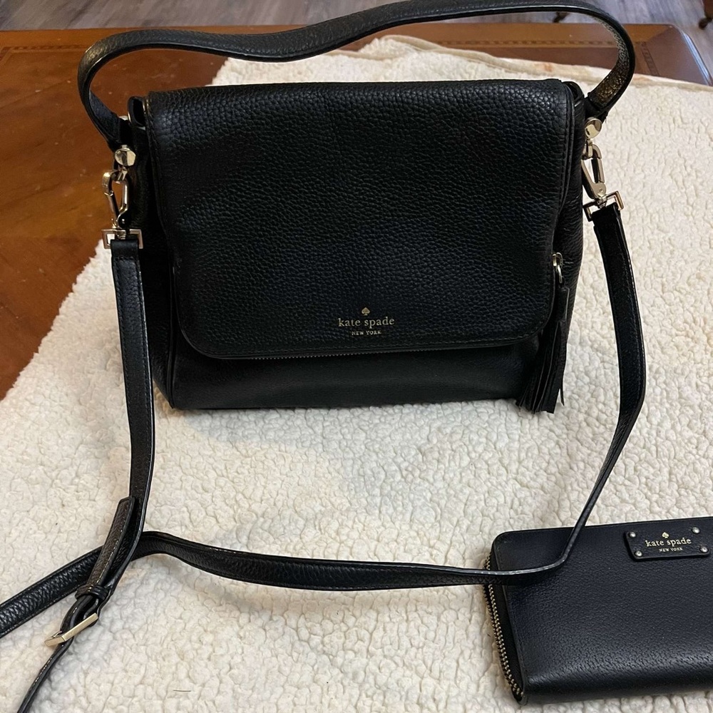 Kate Spade Chester Street Miri Pebbled Leather w/ Wallet